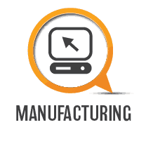 Manufacturing and operations icon
